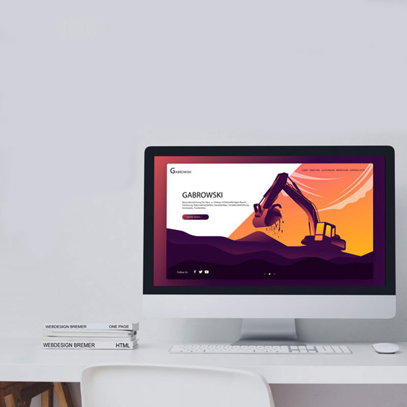 Webdesign Baugeschäft